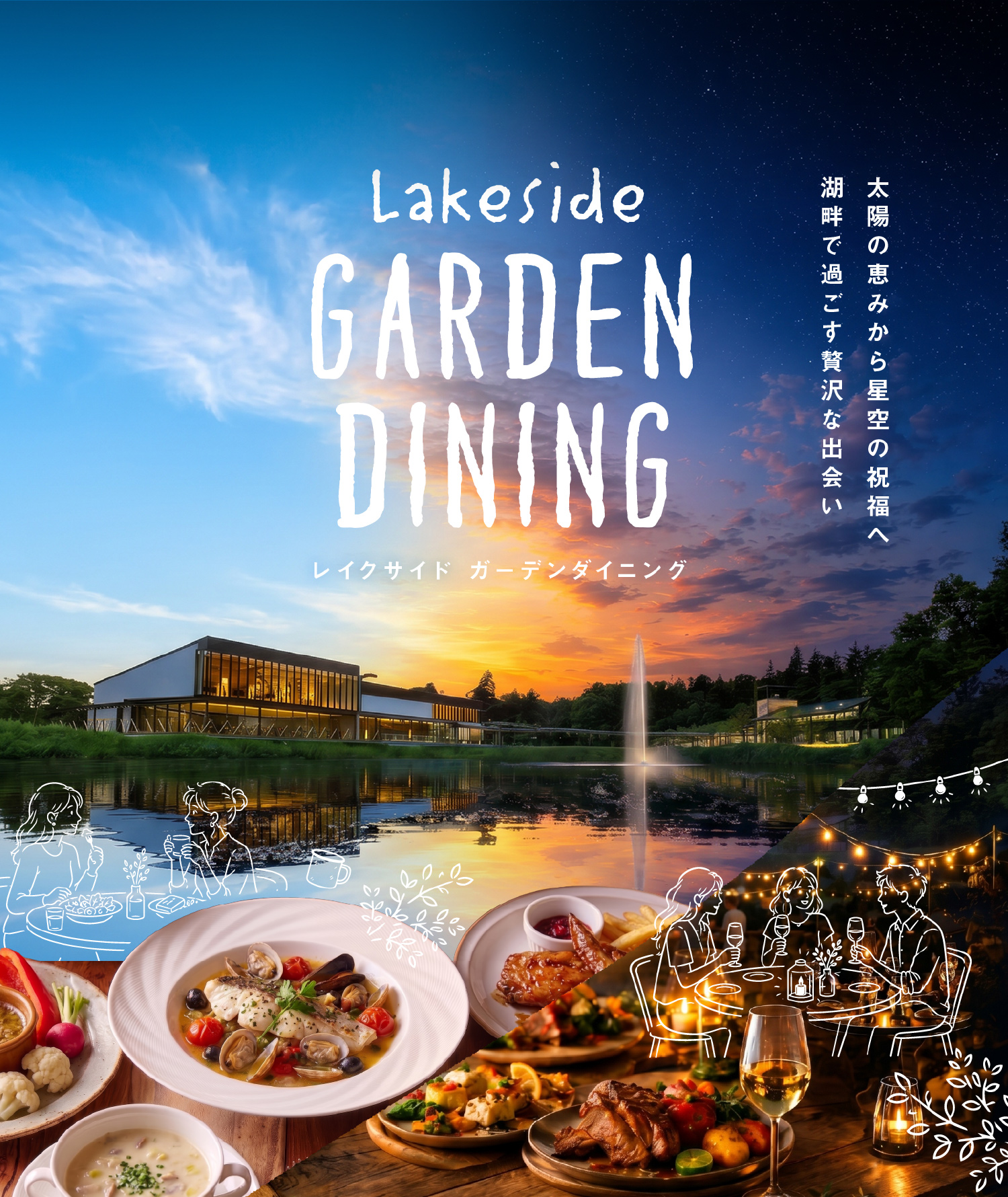 Lakeside Garden Dining